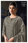 Calyn 3132 By Ganga Cotton Satin Printed Embroidery Dress Material Online Wholesale